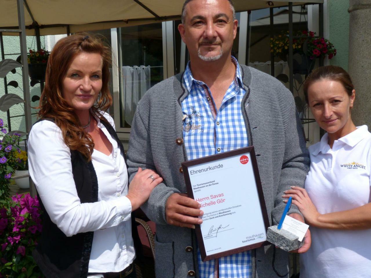 Hotel-Restaurant Zum Donaueck Μαουτχάουζεν Εξωτερικό φωτογραφία